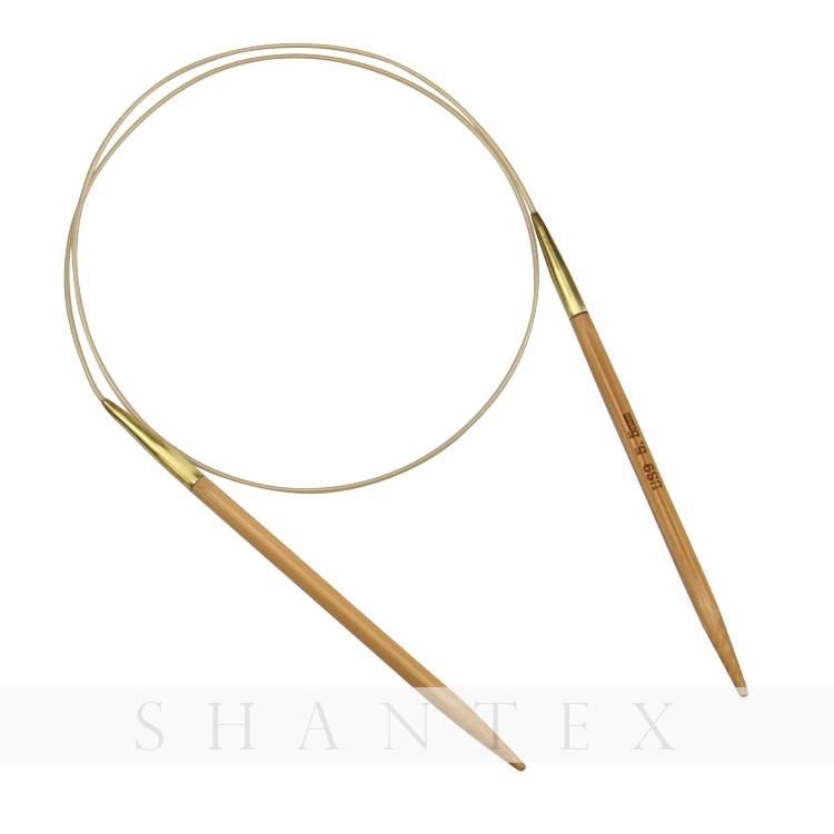 Ago per maglieria circolare Bamboo Bamboo Joint Joint in rame con filo di plastica